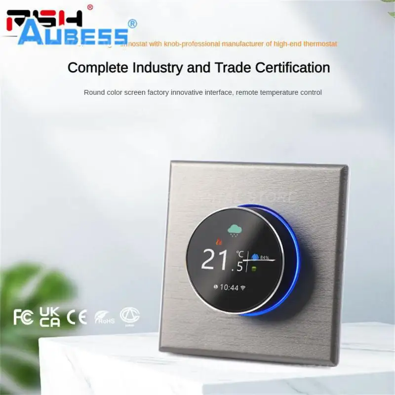 Smart Home Heating Controller Precise Temperature Control Energy Saving Electric Heating Innovative Home Automation Panel Switch