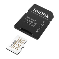 SanDisk MAX ENDURANCE microSD Card 32GB 64GB 128GB 256GB Memory Card U3 4K Full HD for driving recorders and surveillance camera