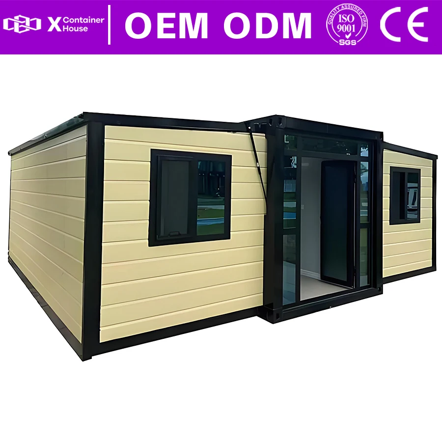 

Luxury Expandable Homes Container House Prefabricated Tiny Homes 40ft Triple Wide Prefabricated Houses Housing 20ft Garden Cabin