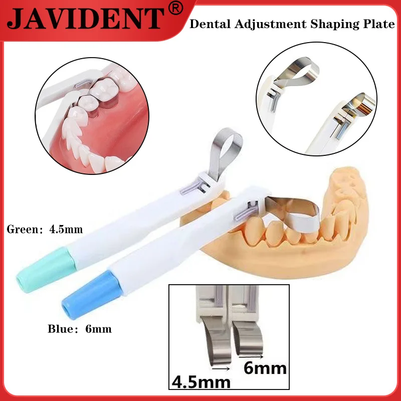 

Dental Ring Shaping Plate Oral Instrument Stainless Steel Tooth Adjustment Restoration Tool for Cosmetic Dentistry