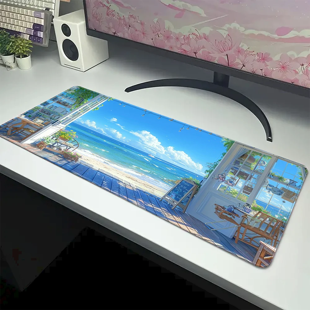 

Sky Space Mouse Pad Computer Mousepad XL Keyboard Pads Anime Mouse Mat Large Deskmat Office Carpet Mause Mats Company Mousepads