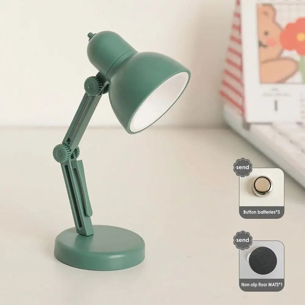 MINI LED Desk Lamp Mini Adjustable Reading Light with Clamp Adjustable Eye-caring Table Lamp Portable Book Table Lamp for Home