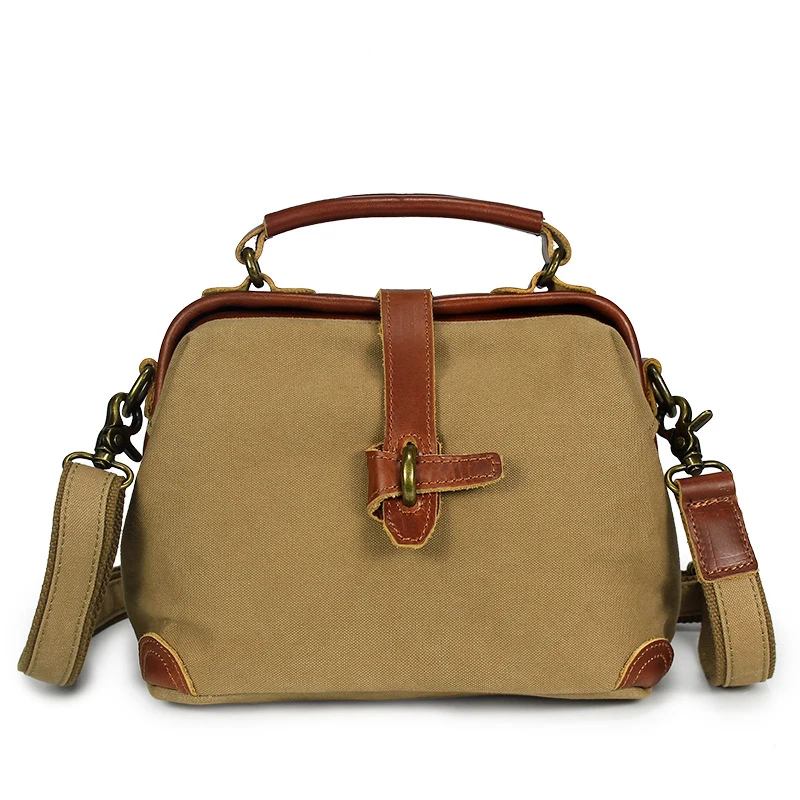 ladies-casual-handbag-waterproof-canvas-diagonal-straddle-bag-solid-color-shoulder-bag