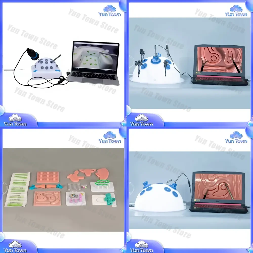 Simulated Laparoscopic Training Box for Medical Students Suture Kit Surgical Simulation Equipment for Healthcare Education
