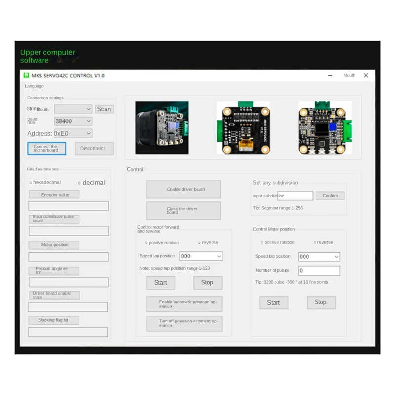 MKS SERVO42C PCBA Motor paso a paso 32Bit ARM Servo Close Loop SMT32 controlador 17 servomotoras para accesorios de impresora 3D