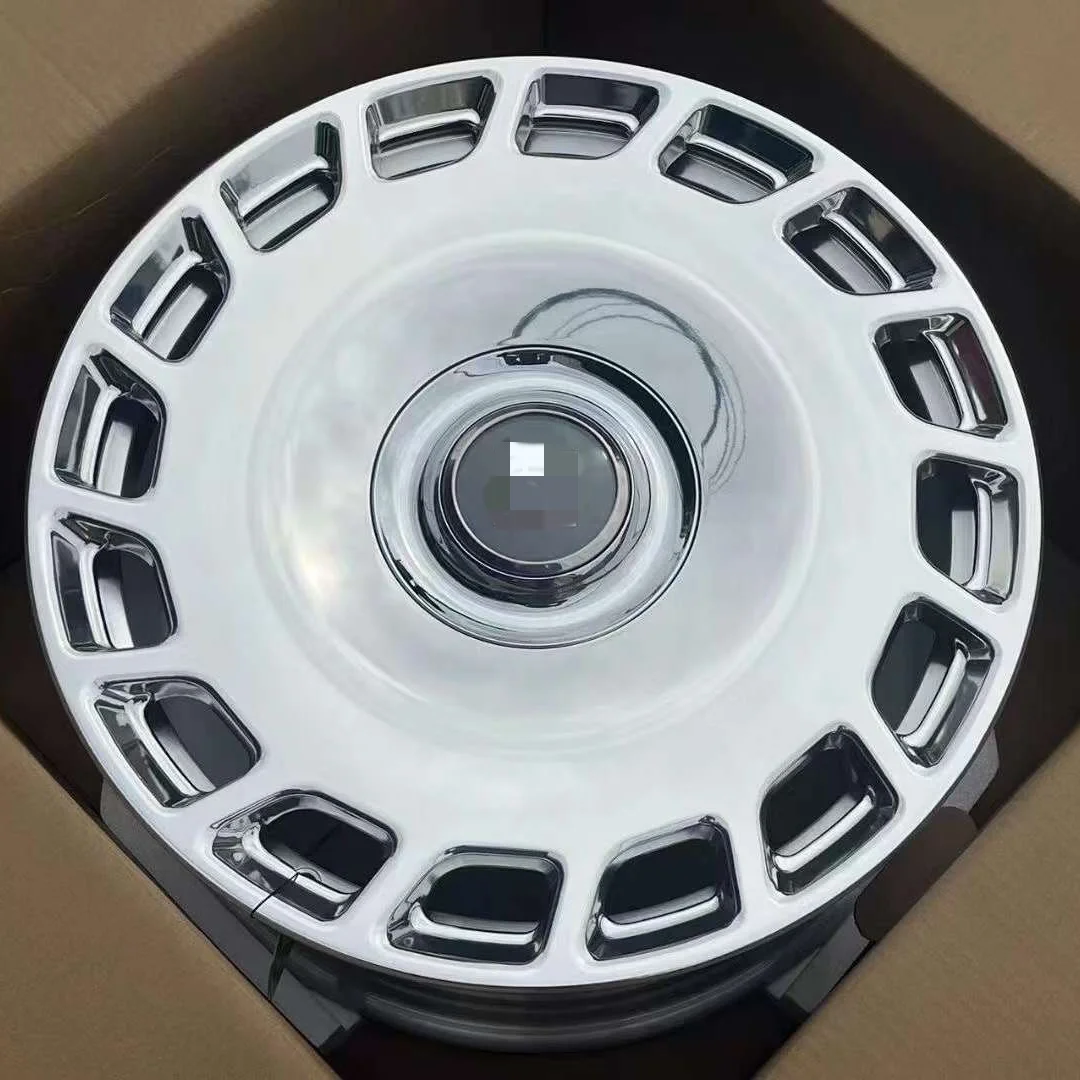 

China New High Quality 20mm-35mm ET Silver Finish Forged Aluminum Alloy Wheels Multi-Spoke Design 5-Year Warranty Universal