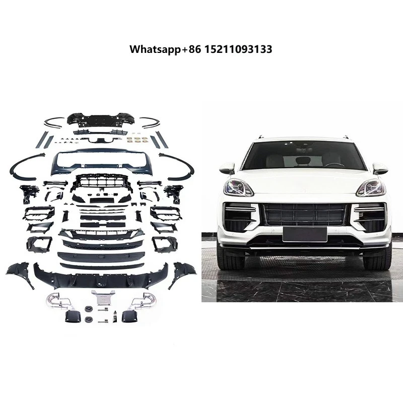 2018-2023 Front Rear Bumpers Fog Light Cut-Outs E3 Body Surround Upgrade New  for 9Y0