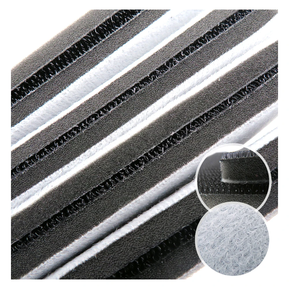 Tampone di interfaccia in spugna morbida 70X130 mm Cuscino con gancio e anello per piastra di supporto tampone Lucidatura per la lavorazione del legno automobilistica (5 pezzi)