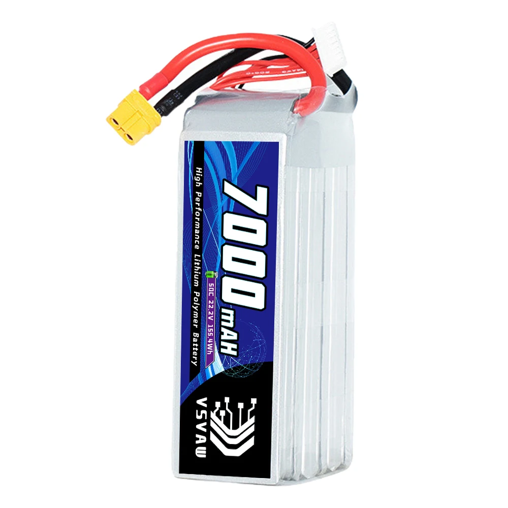 リモートコントロールドローンVSVAW6Sリチウムバッテリーモデル,22.2v,7000mah,50c,100c