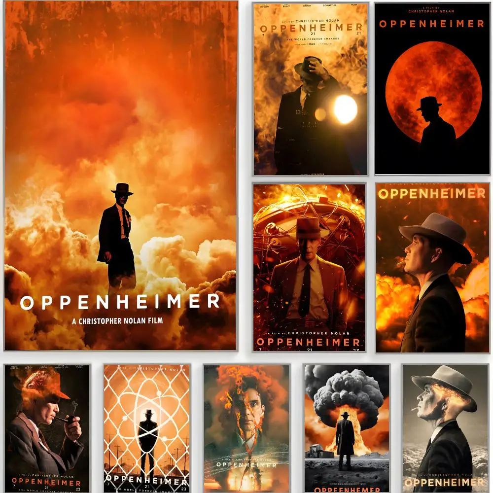 historical drama o-oppenheimer Poster Classic Wall Art  Home Decor  Peel and Stick Unframed
