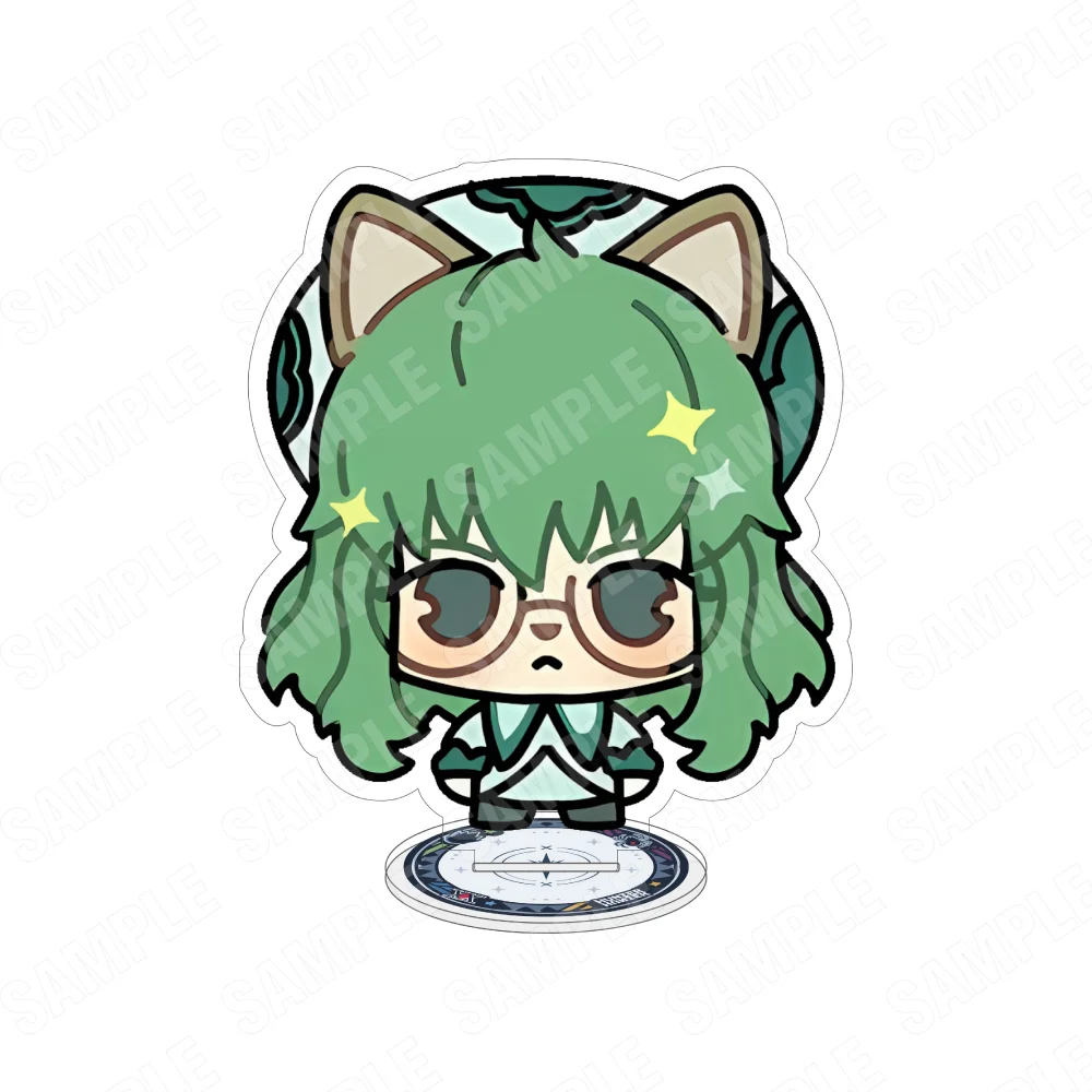 Hunter x Hunter Anime  Acrylic 10CM Double Sided Stand Keychain Gon Killua Kurapika Hisoka Chibi Ver. Desk Decor Gift for Fans