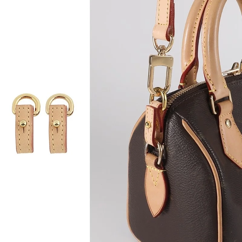 2PCSBag Strap Transformation for LV Metis Bag Punch-Free Handbag Strap Loop Genuine Leather Anti-wear Buckle Strap Accessories