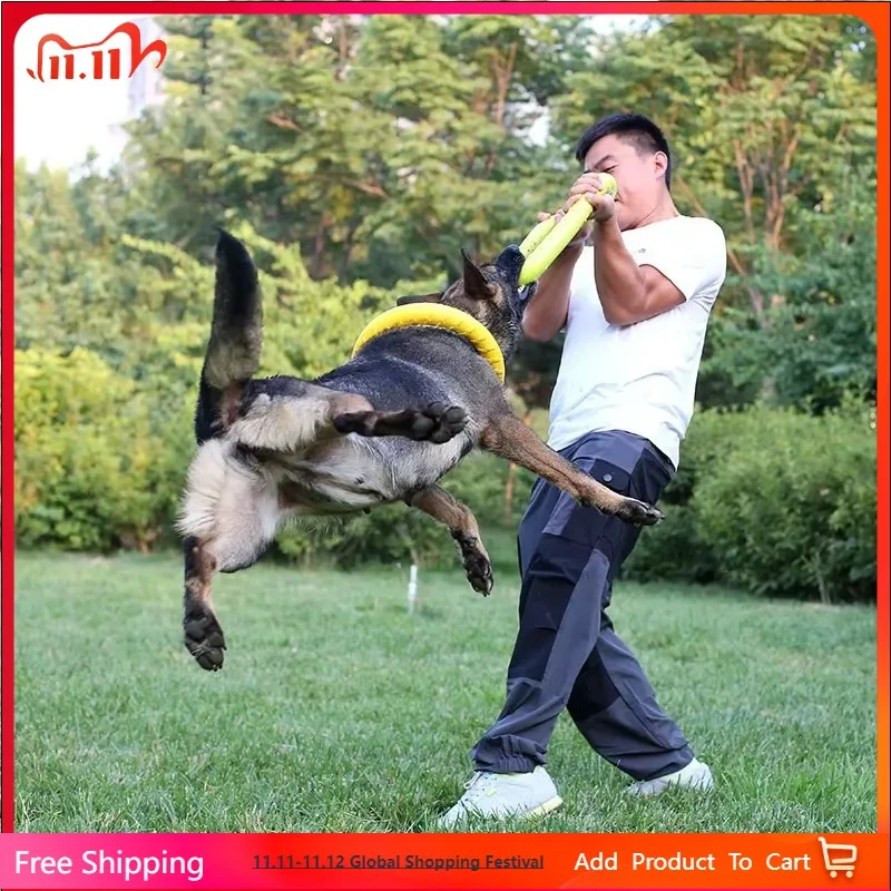 

Interactive Training Pet Ring Puller Toys for Medium Large Dogs Greyhound Pitbull Safety EVA Big Dog Toy Mascotas Accessories