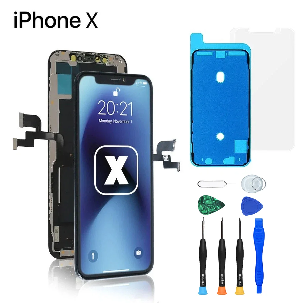 iPhone X HD Plus LCD Screen Replacement Kit