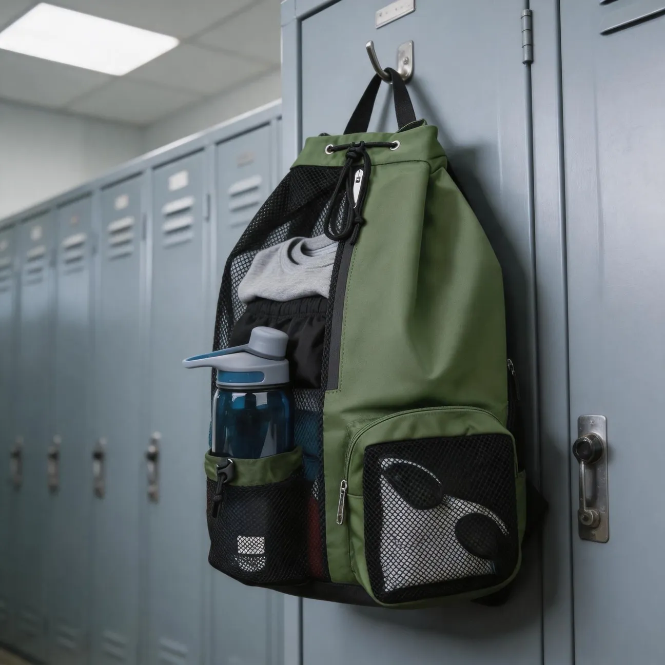Upgrade Partitioned Compartment Swimming Gym Backpack Comfortable Handle