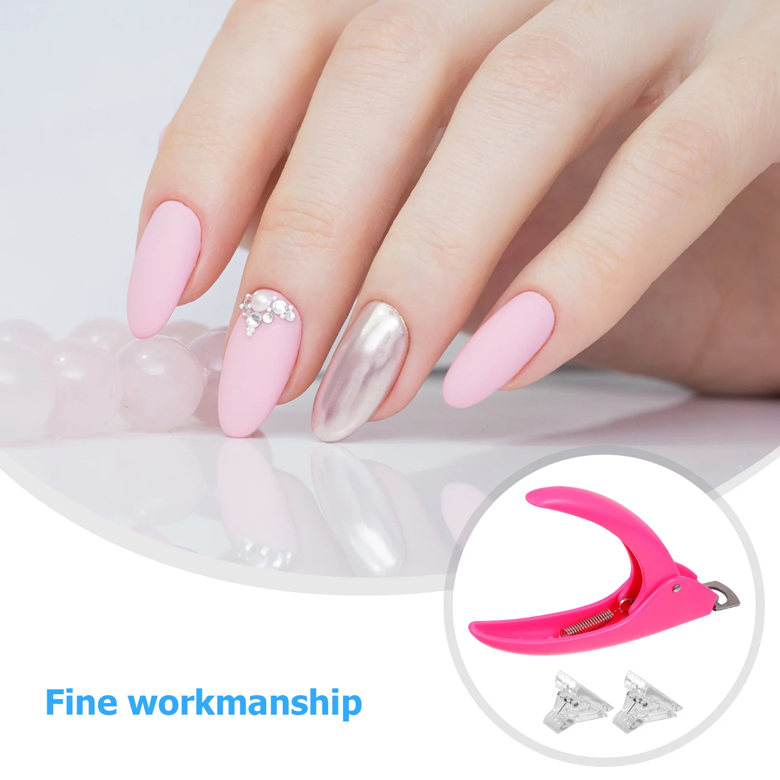 

1Set High-Quality Nail Art Clips Set Manicure Supplies Long-Lasting Cutter Tool Kit Nail Art Tools Manicure Tools