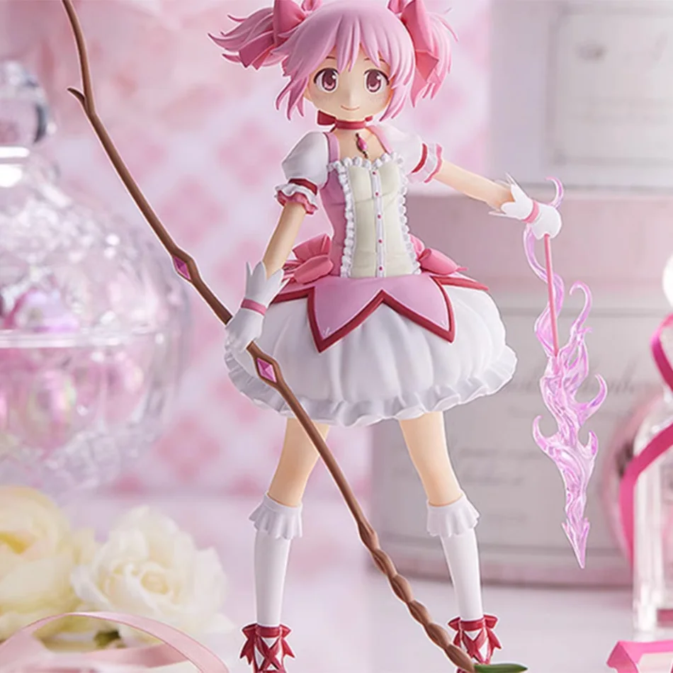 18 cm Puella Magi Madoka Magica Anime Figuur PVC Model Pop Desktop Decoratie Actie Beeldje Collectible Speelgoed voor Kinderen