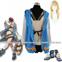 《Custom size》Guilty Gear Bridget Cosplay Costume Christmas Party Halloween Uniform Custom Made Any Size