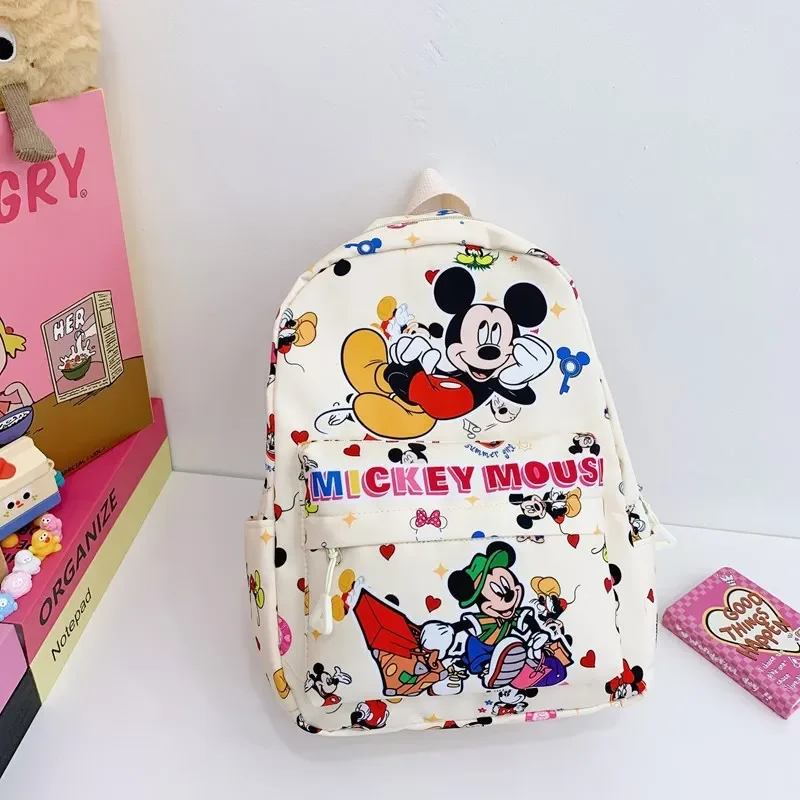 

Милый мини-ультралегкий рюкзак Disney, нейлоновый рюкзак для детского сада, новая нейлоновая сумка с Микки Маусом, детская школьная сумка для мальчиков