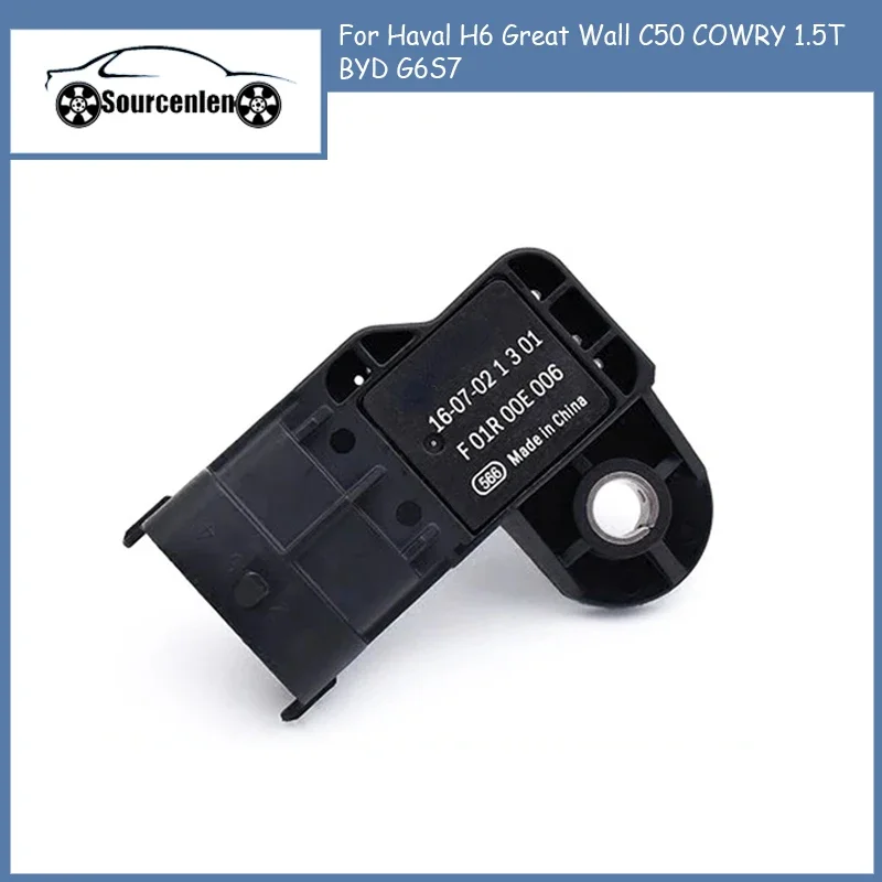 

New Intake Pressure Sensor F01R00E006 for Haval H6 Great Wall C50 COWRY 1.5T BYD G6S7