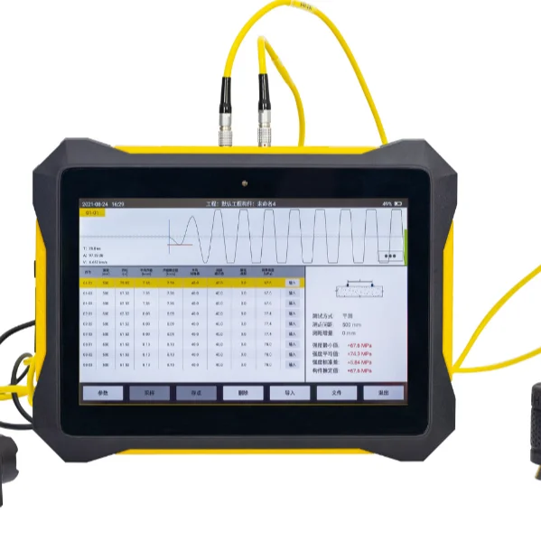 HC-U91Concrete crack strength width depth test Concrete Ultrasonic Detector test equipment concrete scanner