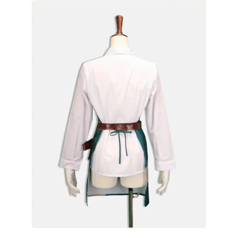 Gioco Emma Woods Costumi Uniformi da giardiniere Festa di Halloween Anime Costume cosplay da donna jk;6