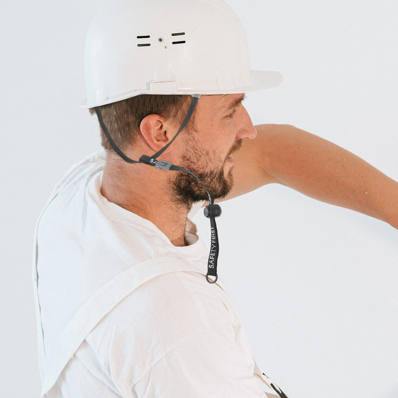 

s Safety Chin Strap Wear resistant Adjustable Replacement PP AS Material Lightweight Durable Universal Anti wear Beads