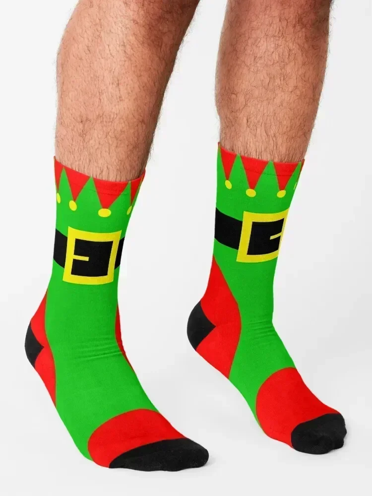 Elf Christmas Socks Toe sports gift funny gifts designer Socks Men's Women's