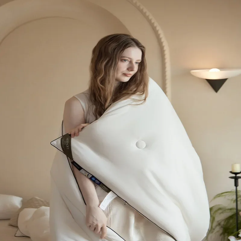 لحاف من الصوف الملكي عالي الجودة من الدرجة الأولى مستورد من أستراليا للربيع والخريف