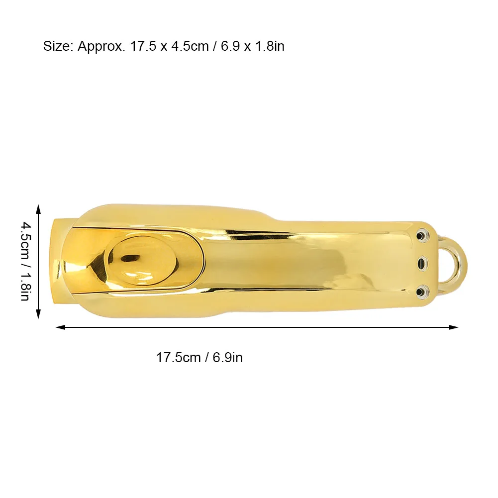 Wymienna maszynka do strzyżenia włosów Elektryczna maszynka do strzyżenia włosów Osłona trymera do WAHL 8418 / 8591 Luksusowe złoto