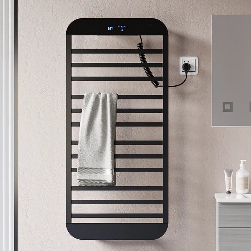 Electric heating towel rack drying rack household smart bathroom electric heating carbon fiber sterilization rack towel rack