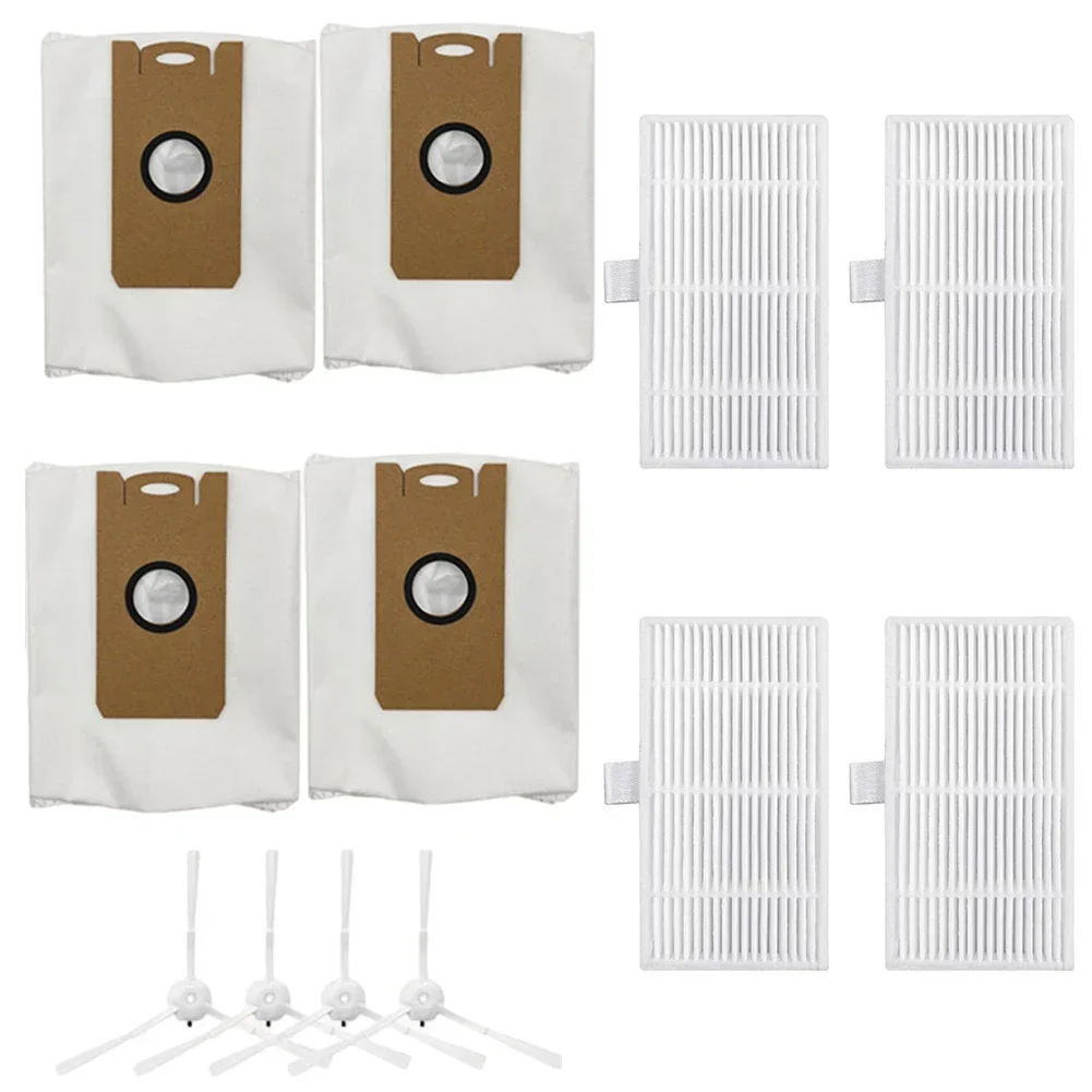 Filter Kit Optimize Cleaning Performance with For Lydsto W2 Vacuum Cleaner Spare Parts Side Brush Filers and Dust Bag