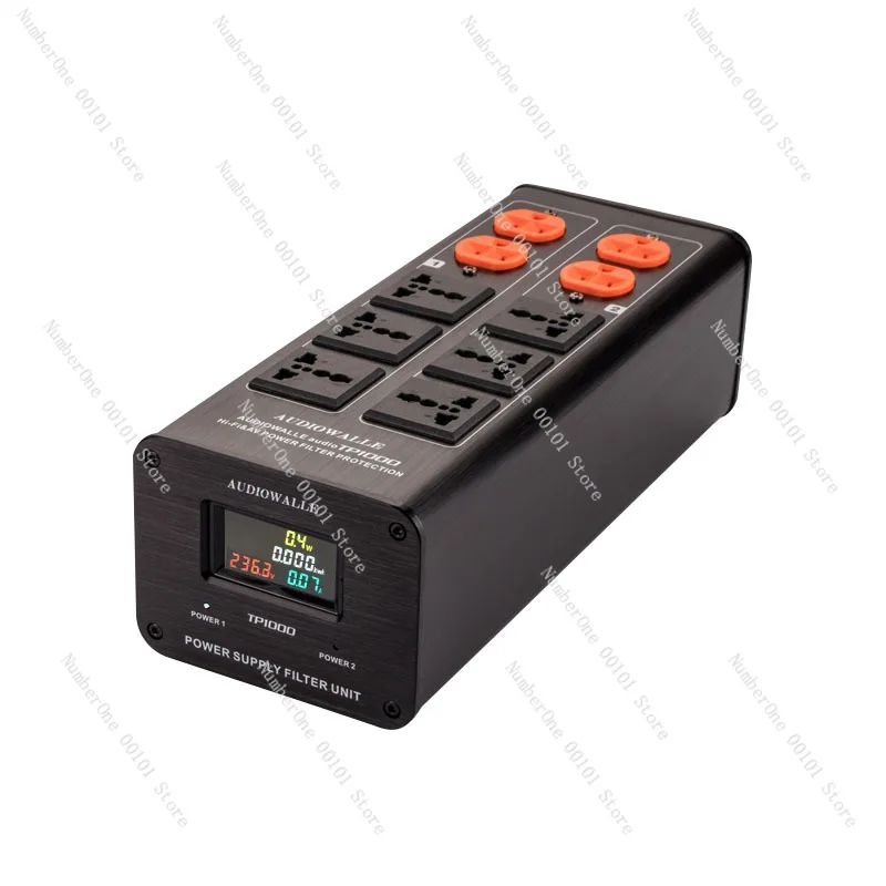 

TP1000 Power Filter Socket Fever Audio Power Purifier Lightning Protection and Surge Protection Filter Plug