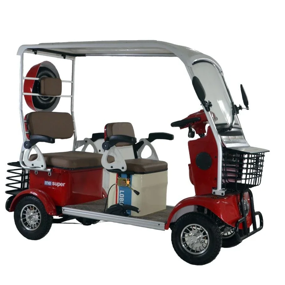 China Manufacturer Four Wheeler Adult Electric Tricycle For Passenger  CE Certification High quality Electric Tricycle