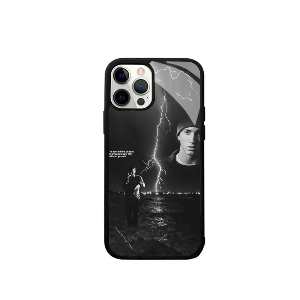 Singer Eminem Phone Case For IPhone 16 15 14 13 Pro Max 11 12 Mini Alex Mirror For Magsafe Wireless Charging Cover