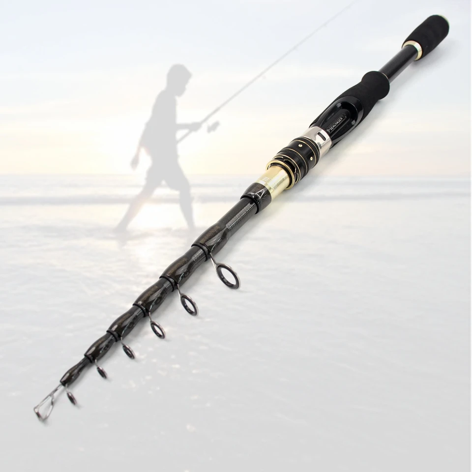 

1.8M 2.1M 2.4M 2.7M Multifunctional Portable Lure Fishing Rod Telescopic Carp Pole Fishing Tackle Pocket Travel Fishing Pesca