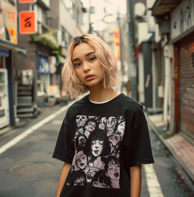Horror Anime T-Shirt