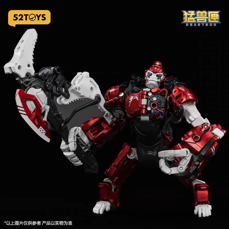 52toys Beastbox Mojo Genuine Action Figure Orangutang Deformation Transform Bb-70mj Mecha Toys Collectible Gifts For Kids