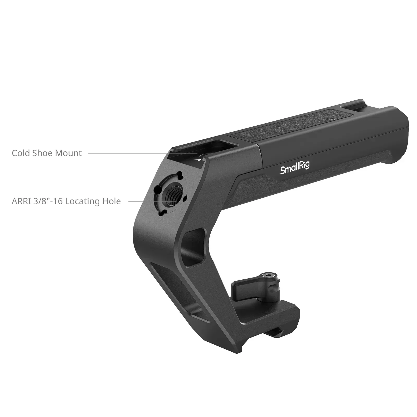 SmallRig Top Handle with Cold Shoe Mount, up to 10kg Lightweight Portable Camera Handle Fits for Sony Canon Nikon 5976 5977