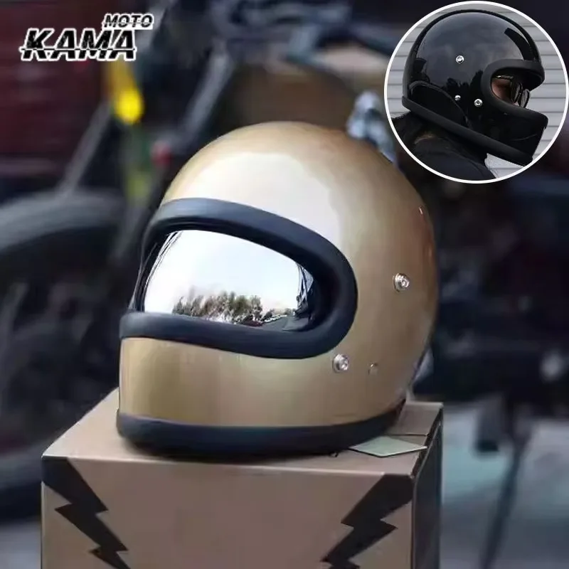 HOT DOT Certiication Retro Motorcycle Helmet Open Face Summer Moto Helmet Capacete De Casco Vintage Casque Vintage Motorbike