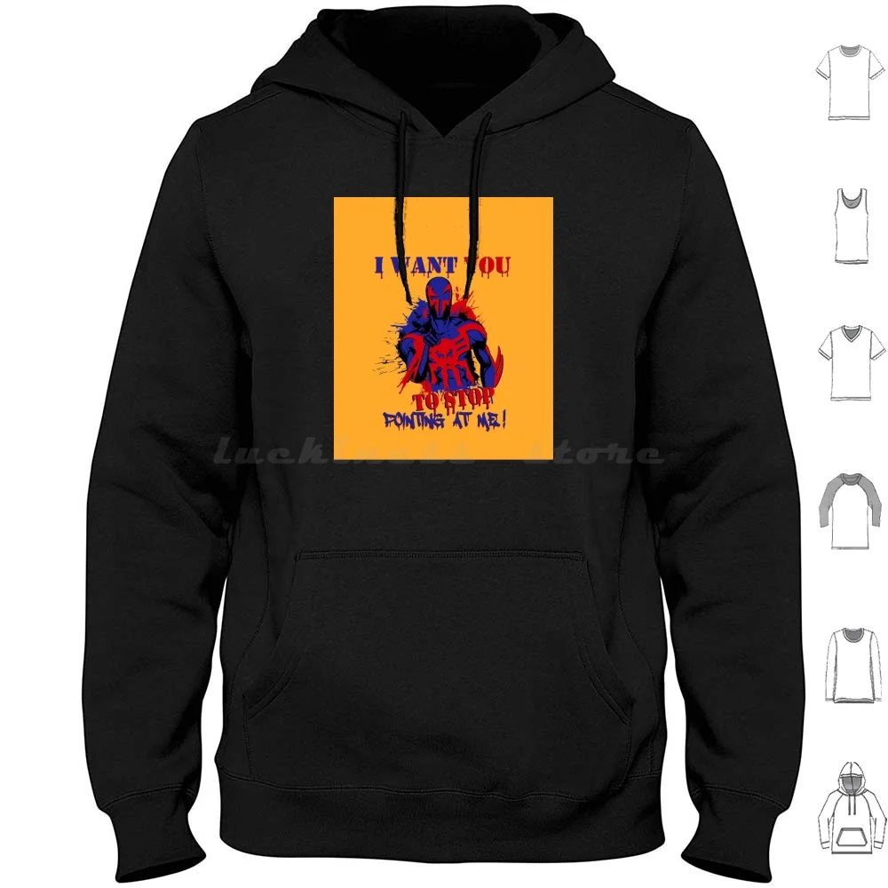 Sudadera con capucha y estampado de spiderman-Pointer 2099, manga larga, Spiderverse, Miles Morales Into The Spiderverse, Peter Parker Comics