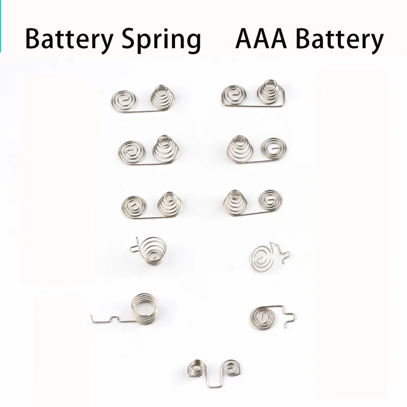 

Battery Spring AAA AA Battery Remote Control Conductive Shrapnel Positive and Negative Metal Sheets Accessory Part
