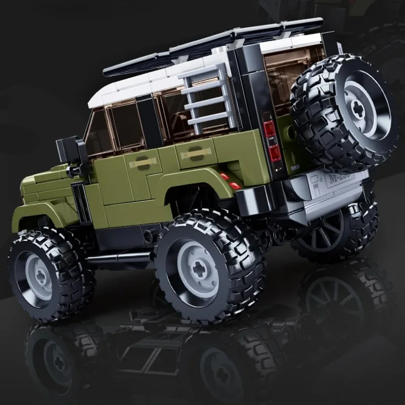 City Off-road Vehicle Jeeps Car ATV Model Building Blocks Creative Desktop Decor TANK 300 Bricks Toy Kids Christmas Gifts