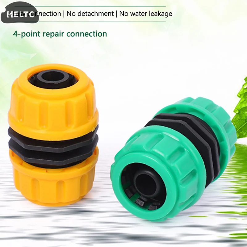Garden Watering Hose Plastic Quick Connector Double Male Coupling Joint Adapter Extender