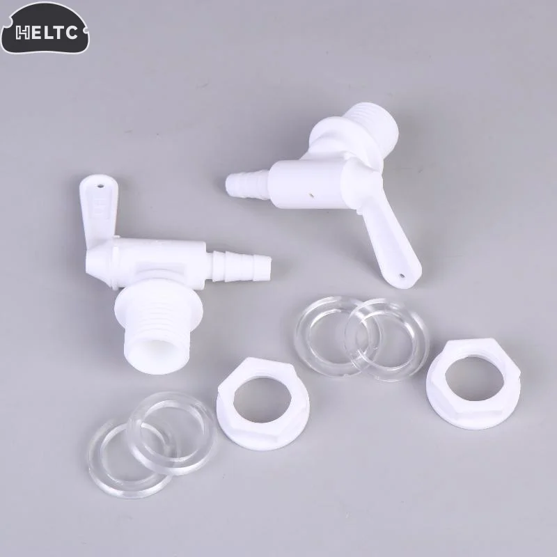 1/2/4Pcs Fermenter Tap Faucet White Plastic Spigot Bucket Bottling Spigot Replacement Homebrew Beer Making Bar Tool