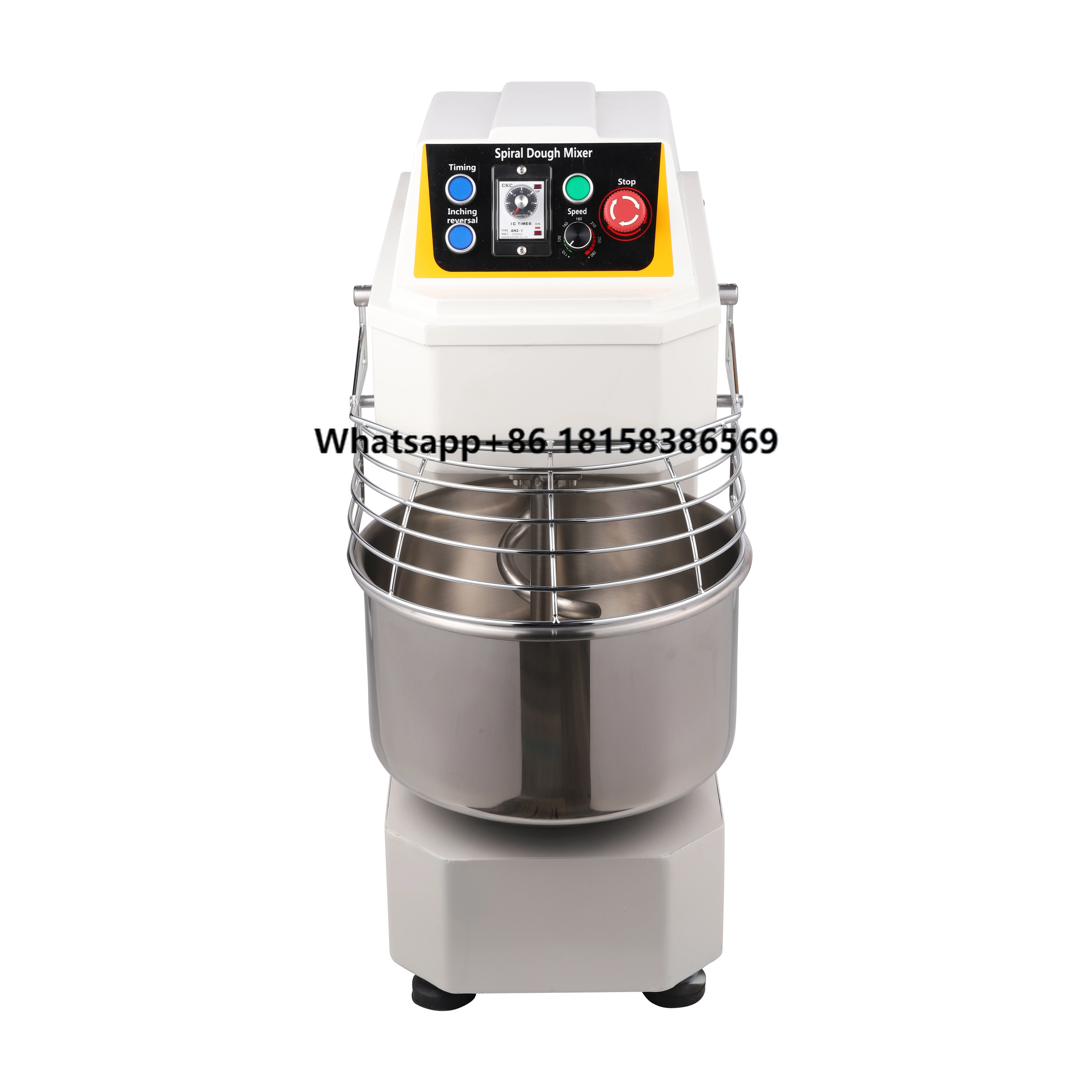 

10 15 20 30 40 50 68 80 130 200 260 Liter Kitchen Kneading Small Food Bread Bakery Cake Dough Spiral Commercial Dough Mixer