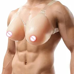 Silicone Artificial False Breast Oversized Fake Boobs Tits Sexy Underwear Prosthesis for Crossdresser Drag Queen Transgender