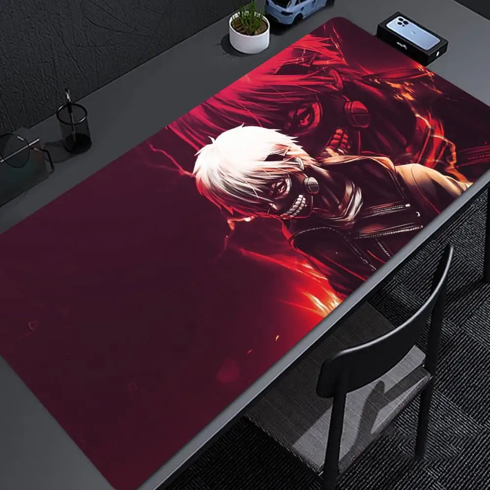 

Anime T-Tokyo G-Ghouls Mouse Pad Pc Gamer Computer Table Xxl Mouse Pad mouse pad grande Gaming Accessories Desk Mat Keyboard Mou