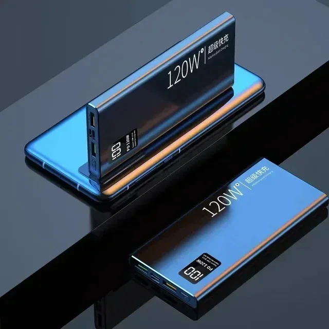 80000mAh Power Bank 120W Supersnel opladen 100% voldoende capaciteit Draagbare batterijlader Digitaal display voor iPhone Xiaomi