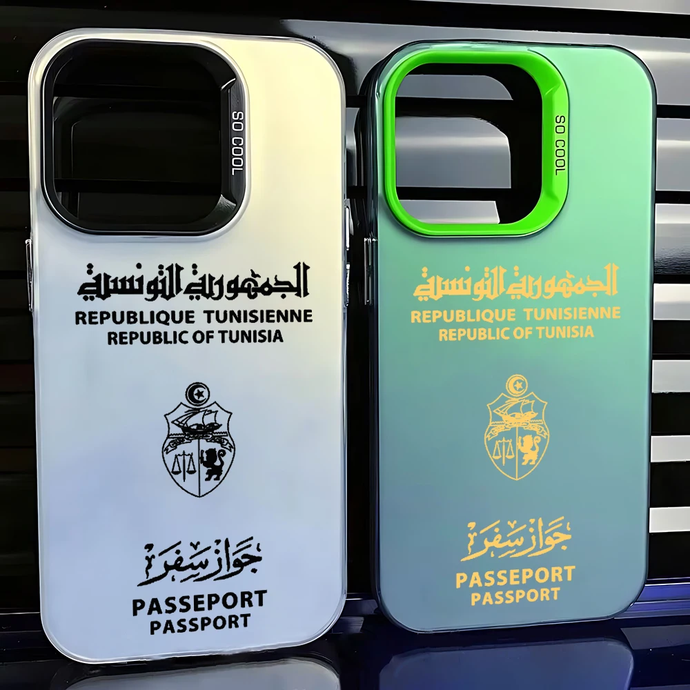 جراب هاتف جواز سفر الجزائر ، حلوى غير لامعة ، غطاء خلفي للصدمات ، آيفون 16 ، 15 ، 14 ، 13 ، 12 ، 11 برو ماكس ، X ، XR ، XS ماكس ، 8 ، 7 بلس #3